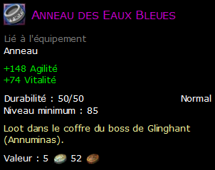 Anneau des Eaux Bleues